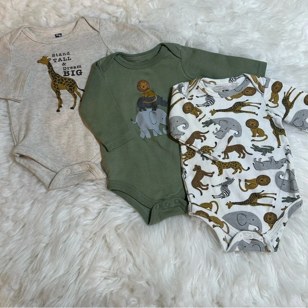 0-3 Months Baby Boy bodysuit bundle
